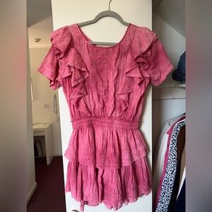 Love shack fancy pink dress